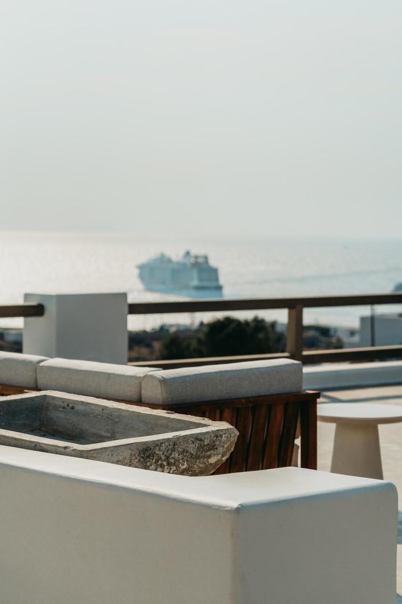 Ostria View Mykonos Bed & Breakfast Mykonos Town Eksteriør bilde