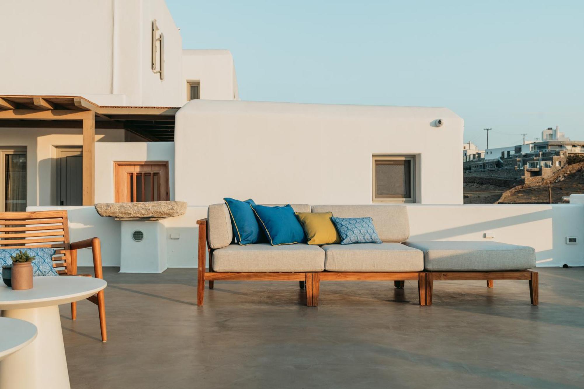 Ostria View Mykonos Bed & Breakfast Mykonos Town Eksteriør bilde